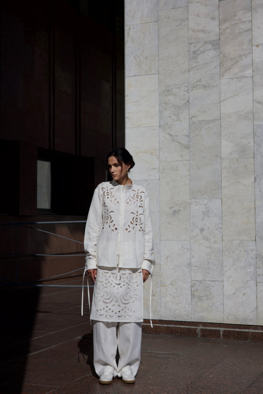 FROST FLOWERS SHIRT 02 OMELIA