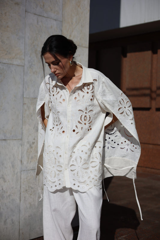 FROST FLOWERS SHIRT 05 OMELIA