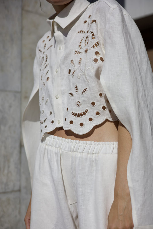 FROST FLOWERS SHIRT 04 OMELIA