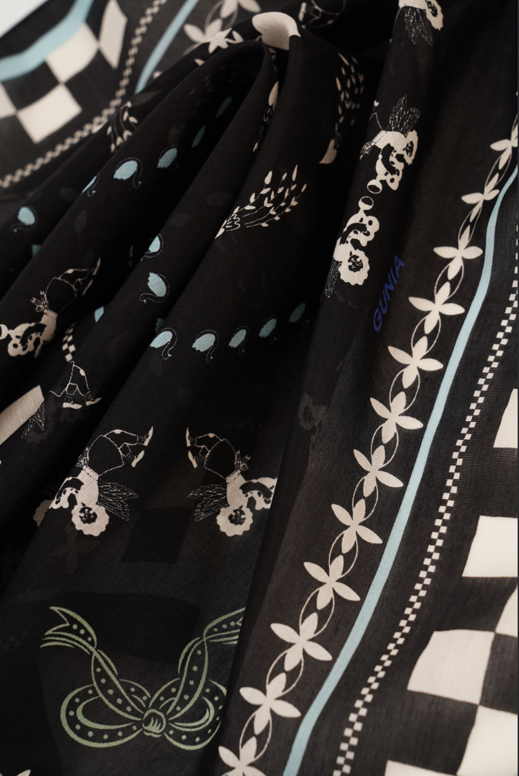 Angels Batiste Headscarf GUNIA PROJECT