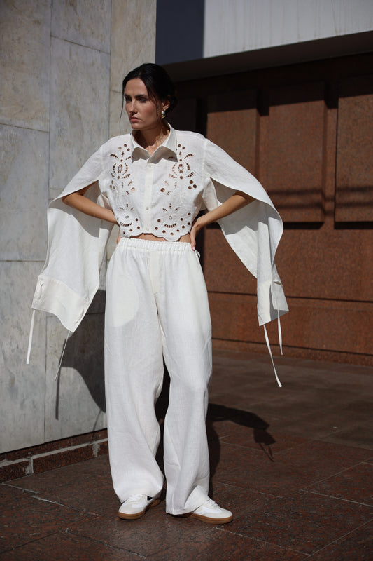 FROST FLOWERS TROUSERS 06 OMELIA