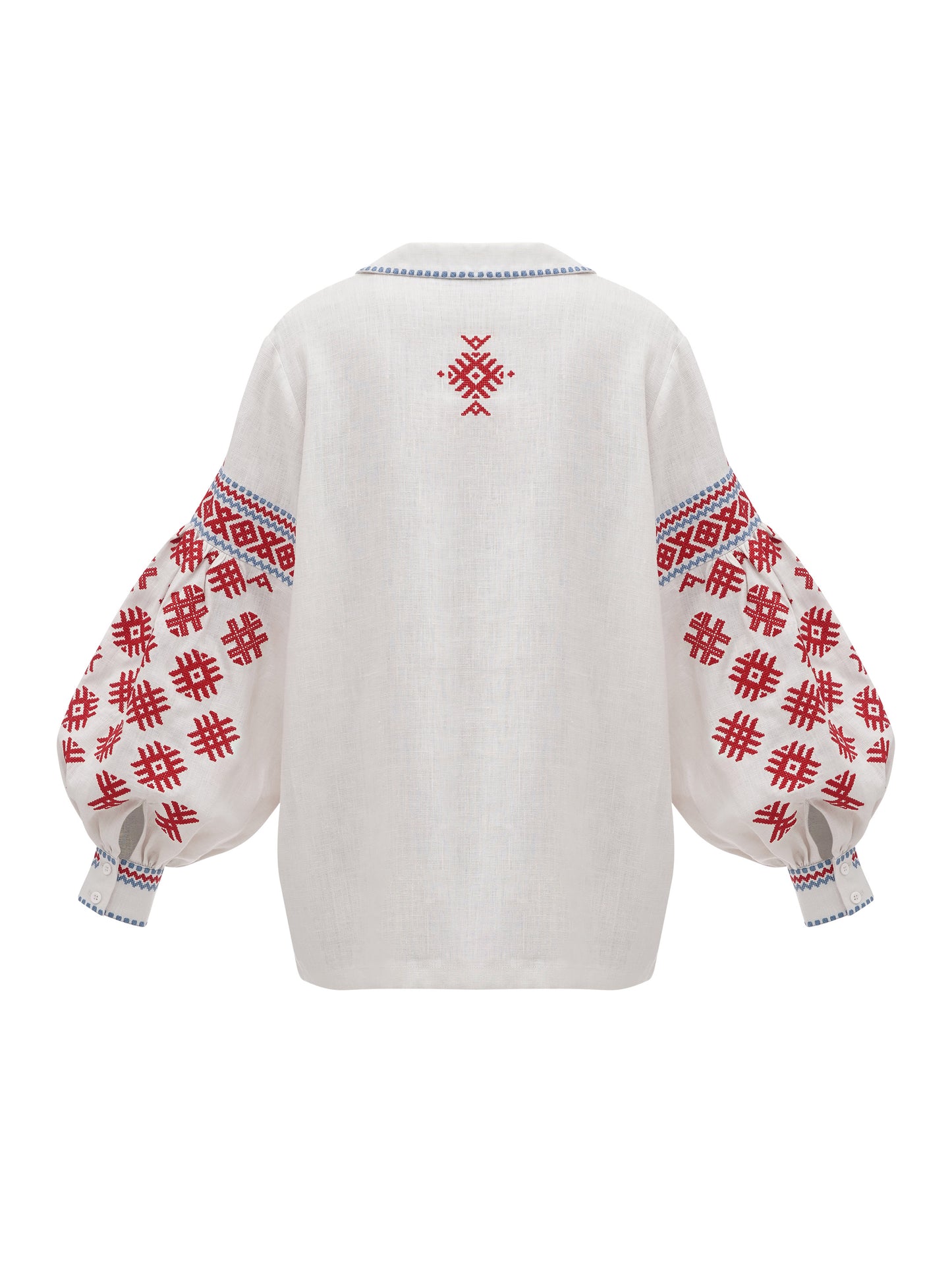 Vyshyvanka based on Olga Kosach's ornaments Pchilka ETNODIM