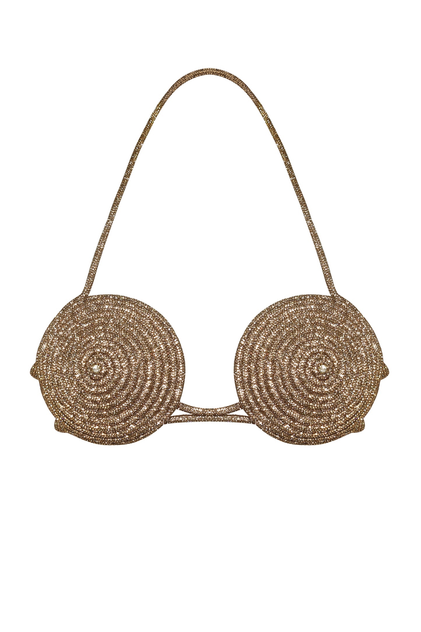 MARIE SPIRAL BRA VINTAGE GOLD NUÉ