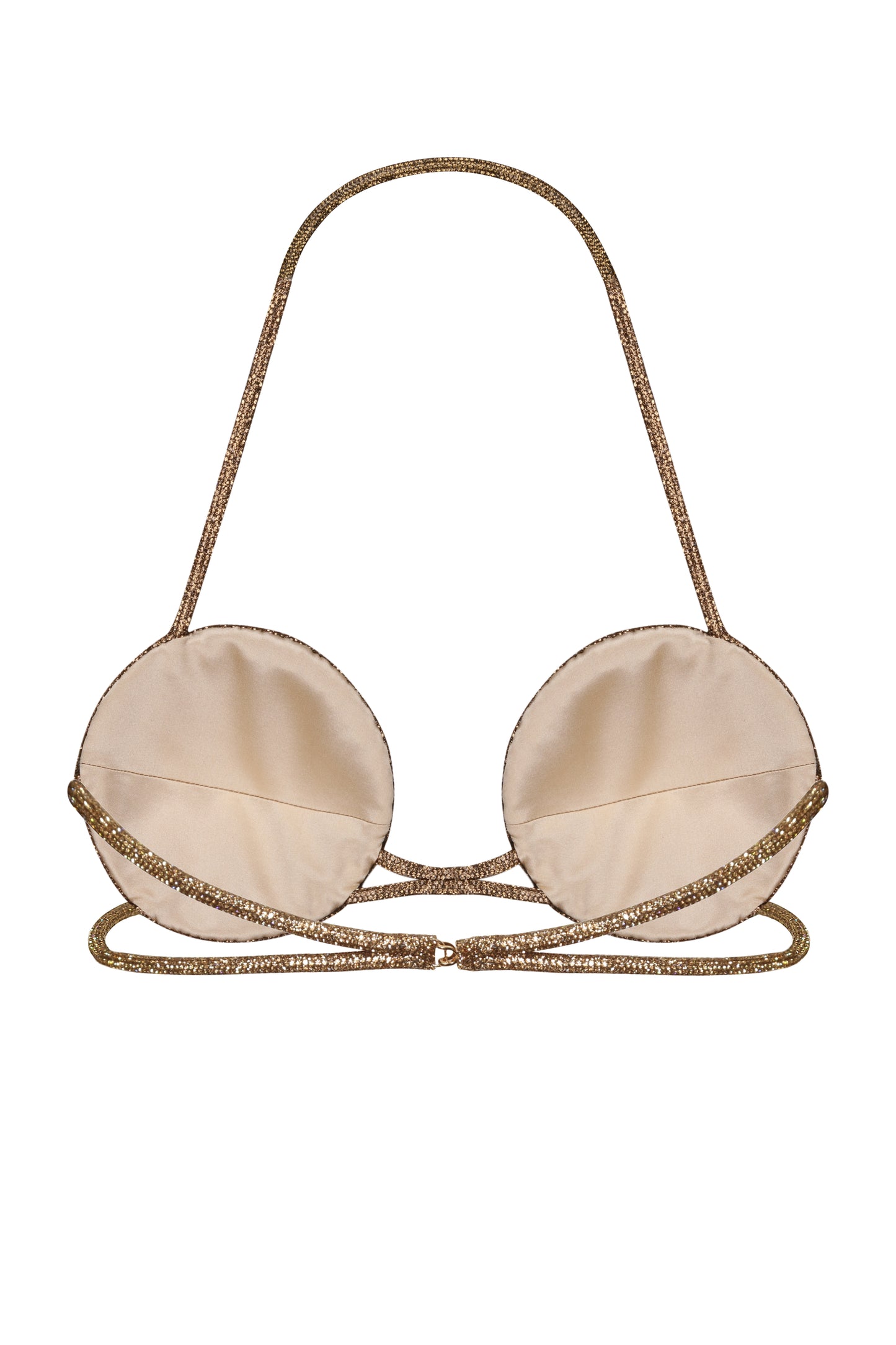 MARIE SPIRAL BRA VINTAGE GOLD NUÉ