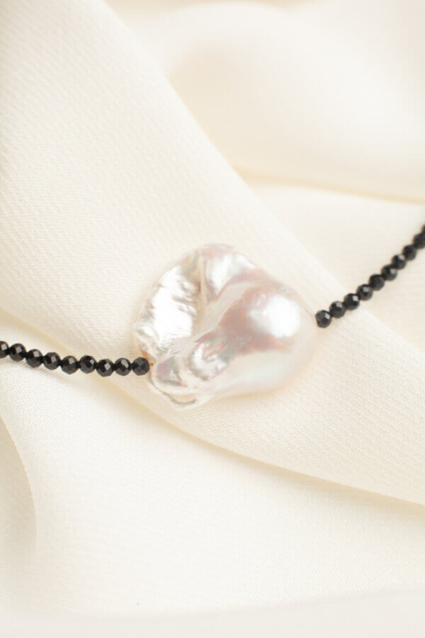 Necklace Prissi Black SAMOKISH