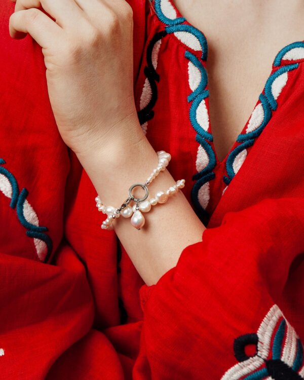 Bracelet-Necklace Martin White SAMOKISH