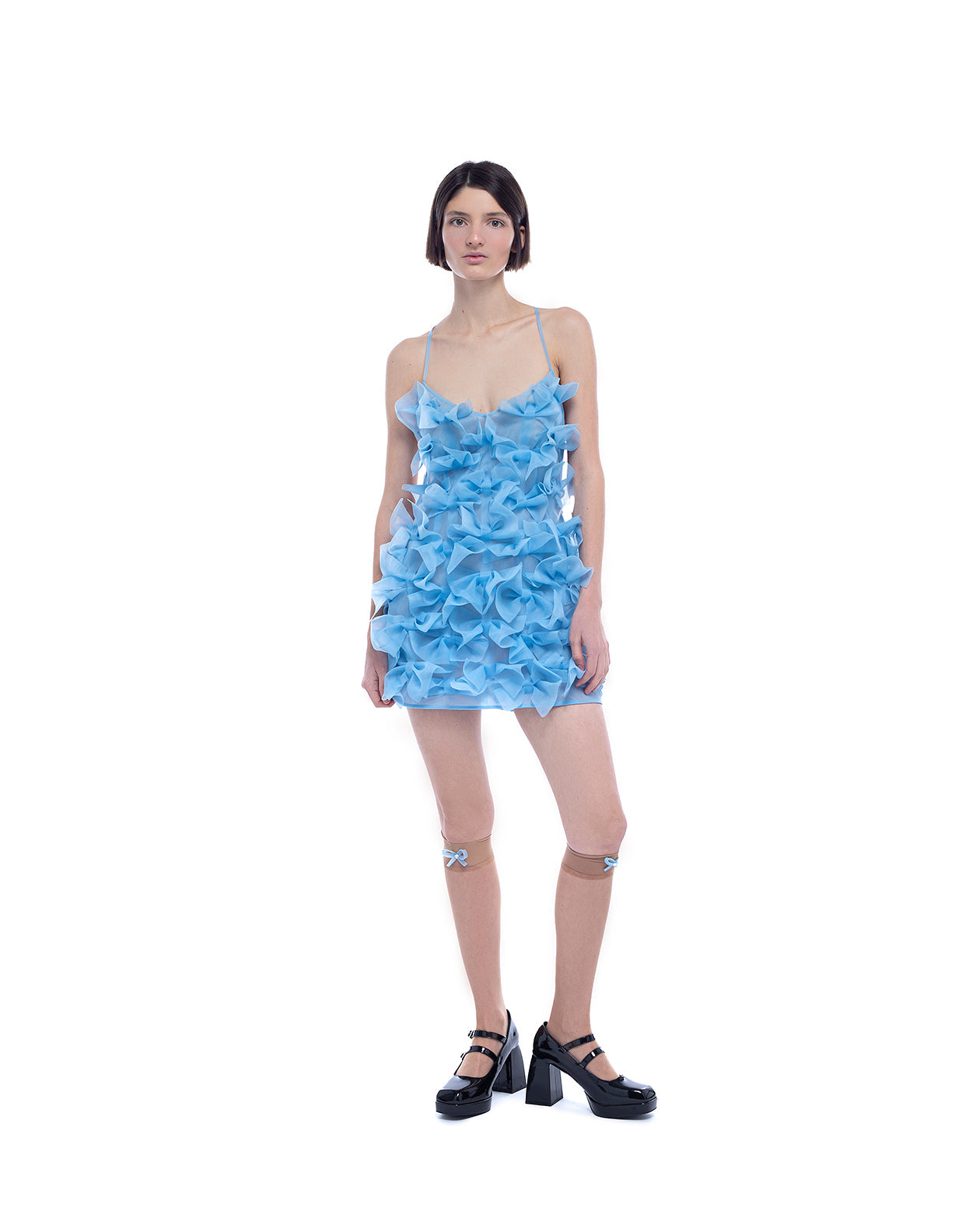 Lulu Dress in blue PASKAL