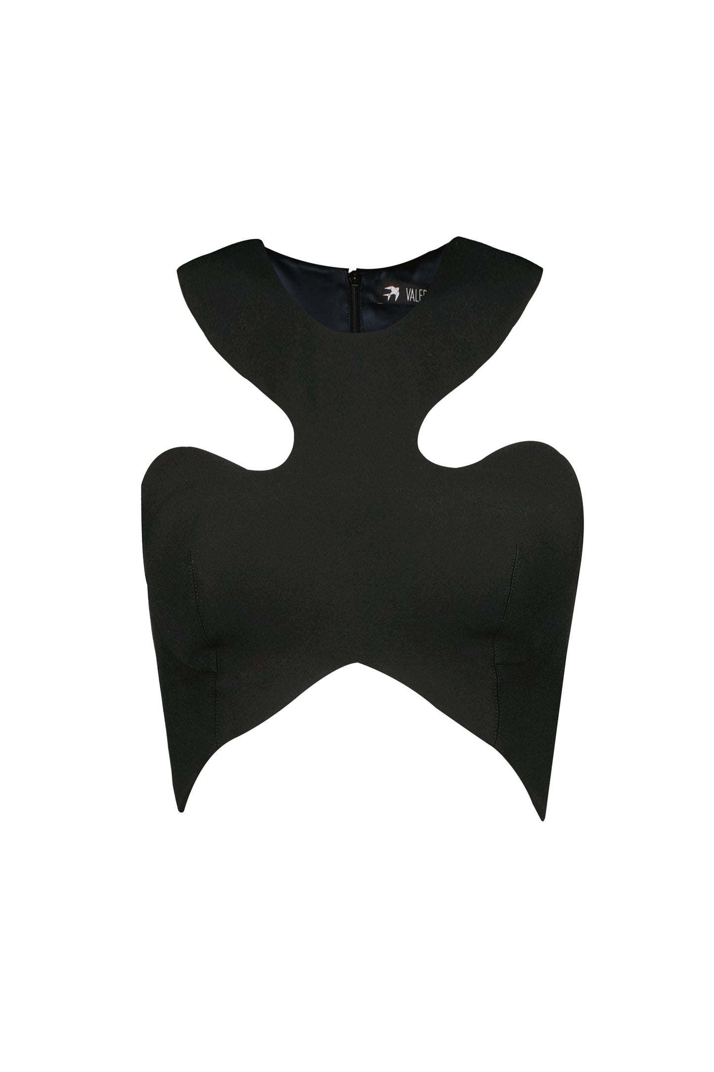 Curved crop corset VALERY KOVALSKA