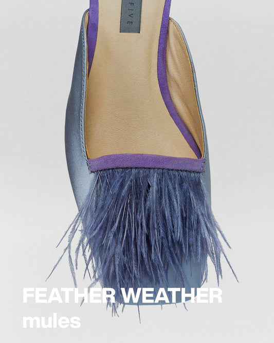 Feather Weather Mules MY TWENTY FIVE