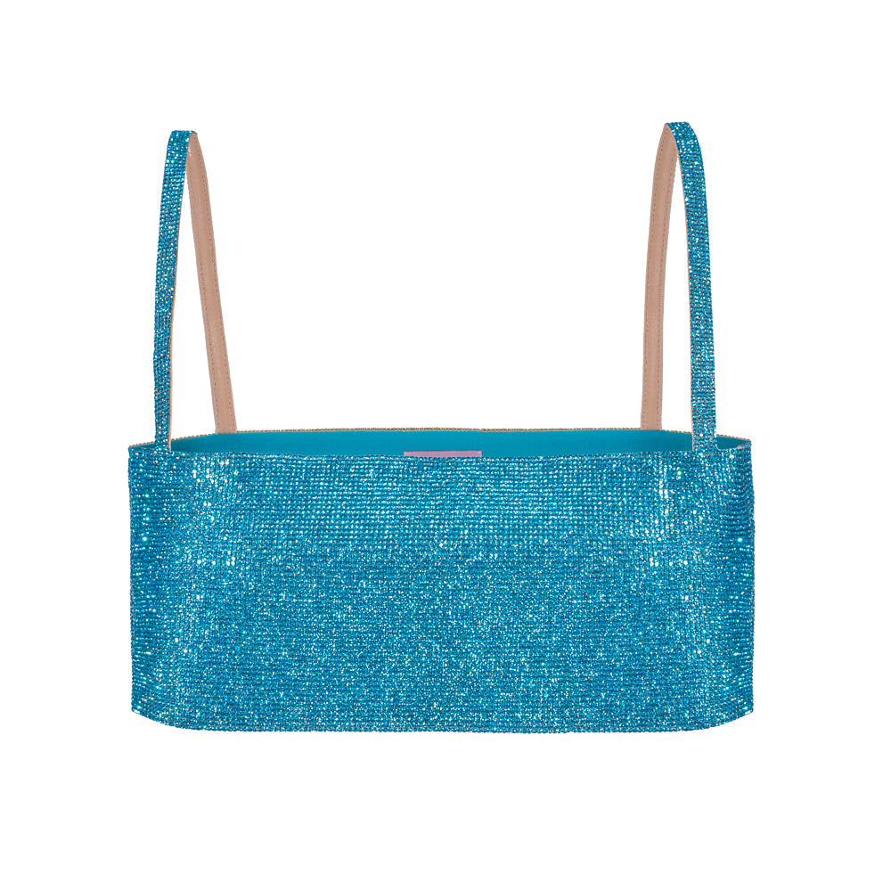 CHARLOTTE TOP Aquamarine Blue NUÉ