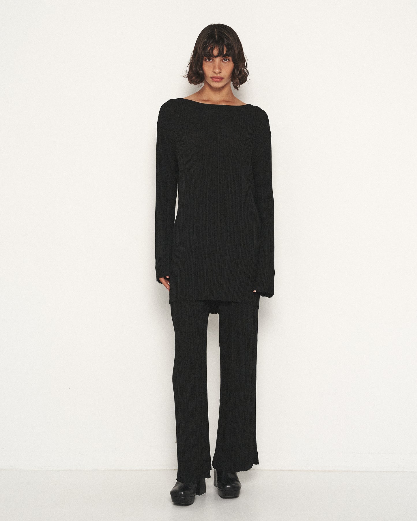 Lightweight viscose suit T.MOSCA