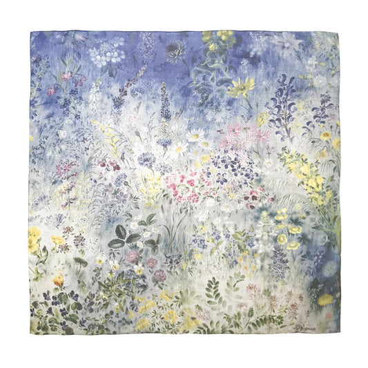 Silk Scarf Wild Flowers OLIZ