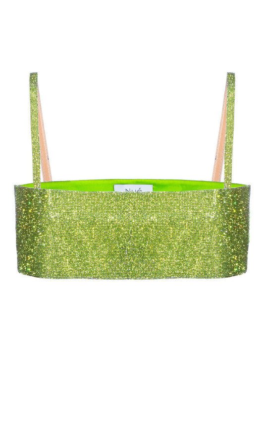 CHARLOTTE TOP Lime Green NUÉ