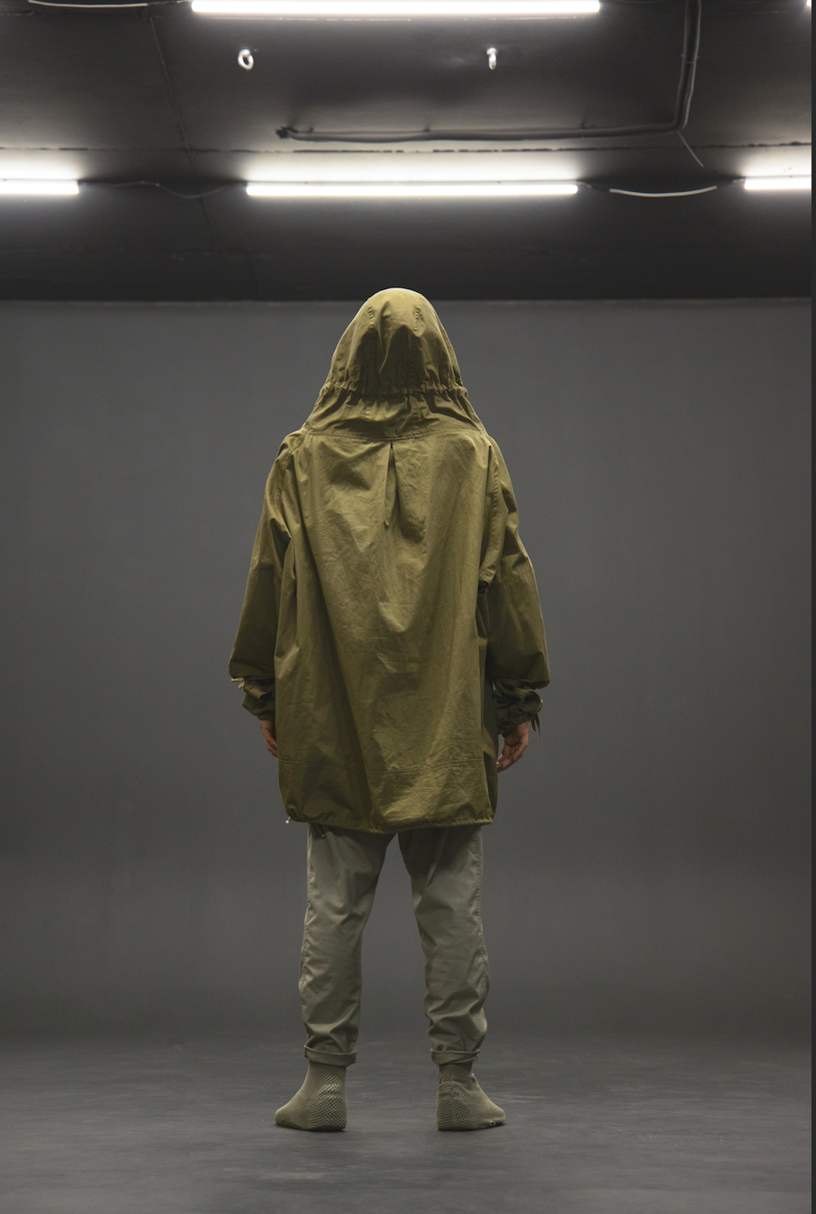 RAZOR GREEN ANORAK AATSU