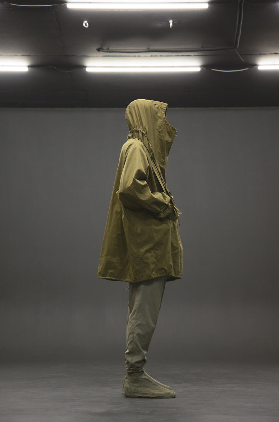 RAZOR GREEN ANORAK AATSU