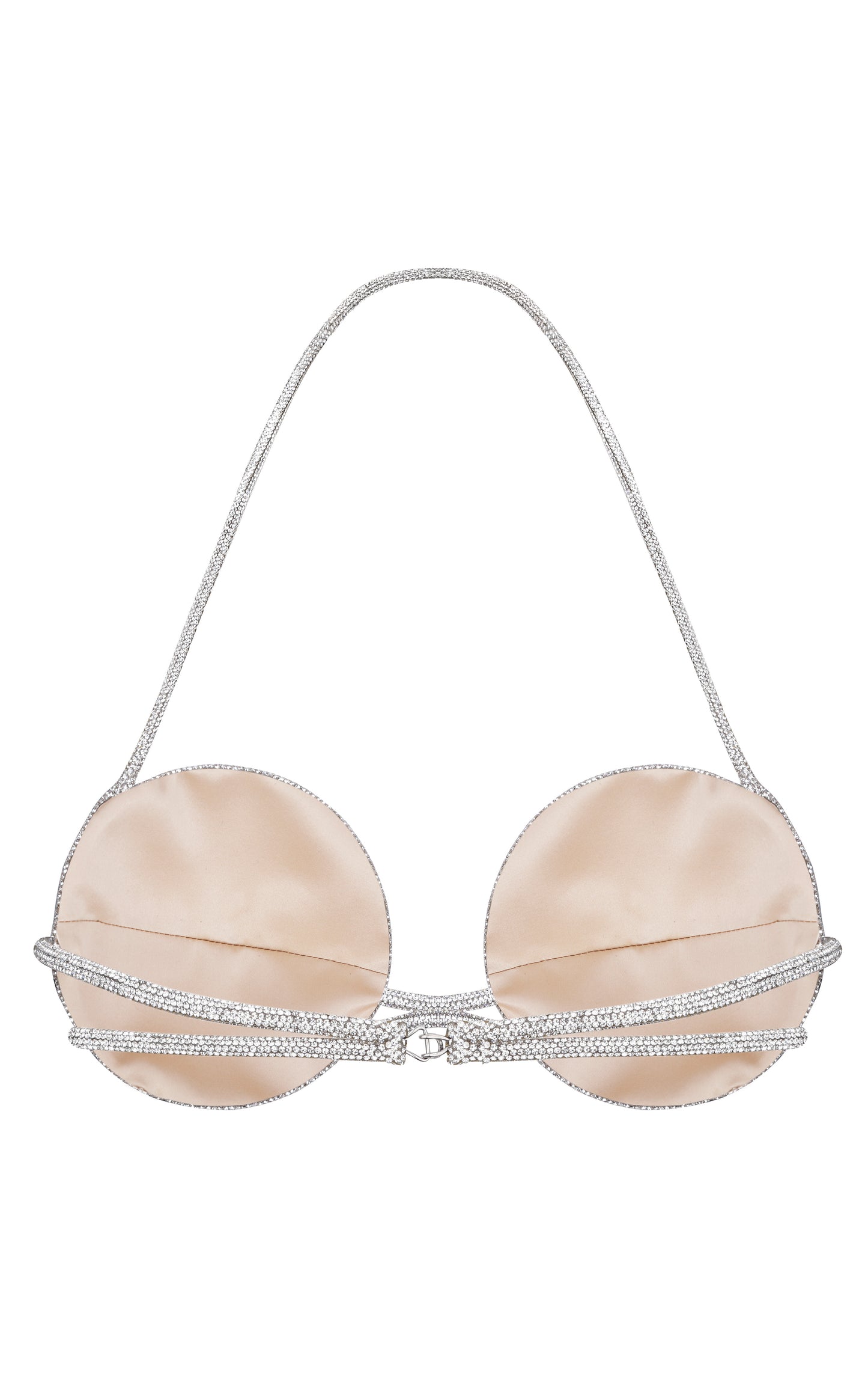 MARIE SPIRAL BRA CRYSTAL NUÉ