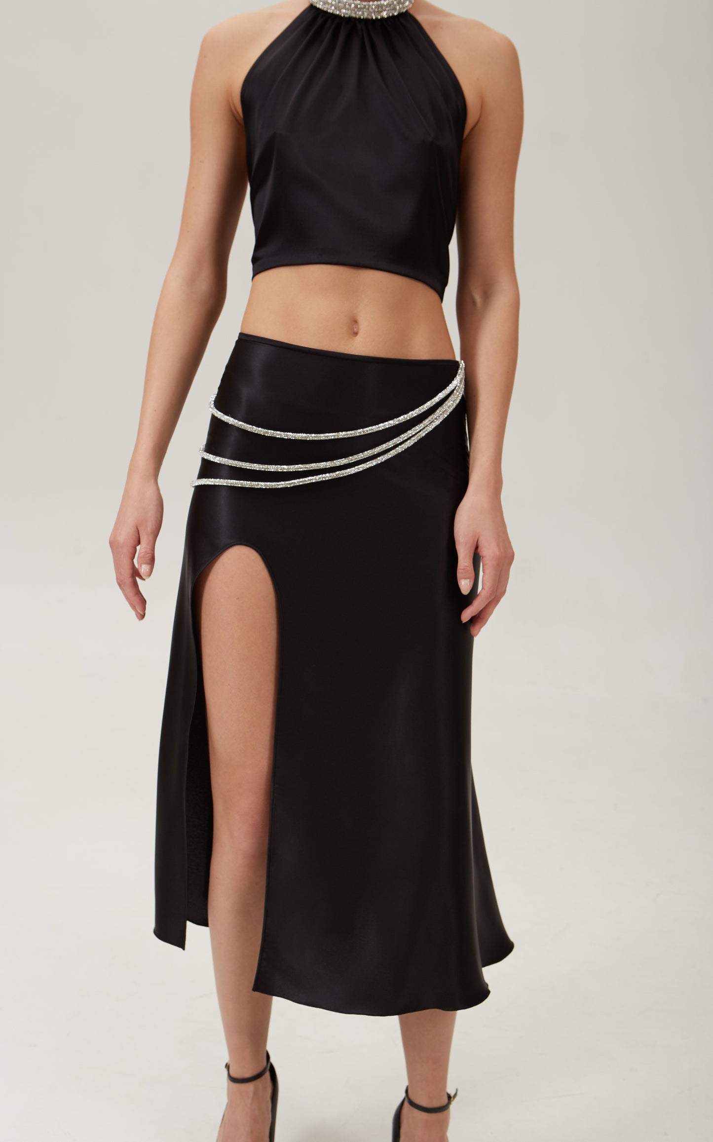 LAETITIA SKIRT Black NUÉ