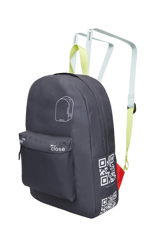 QR-Bag Backpack Organizer Cool Grey HAVE A REST x KSENIASCHNAIDER COLLABORATION