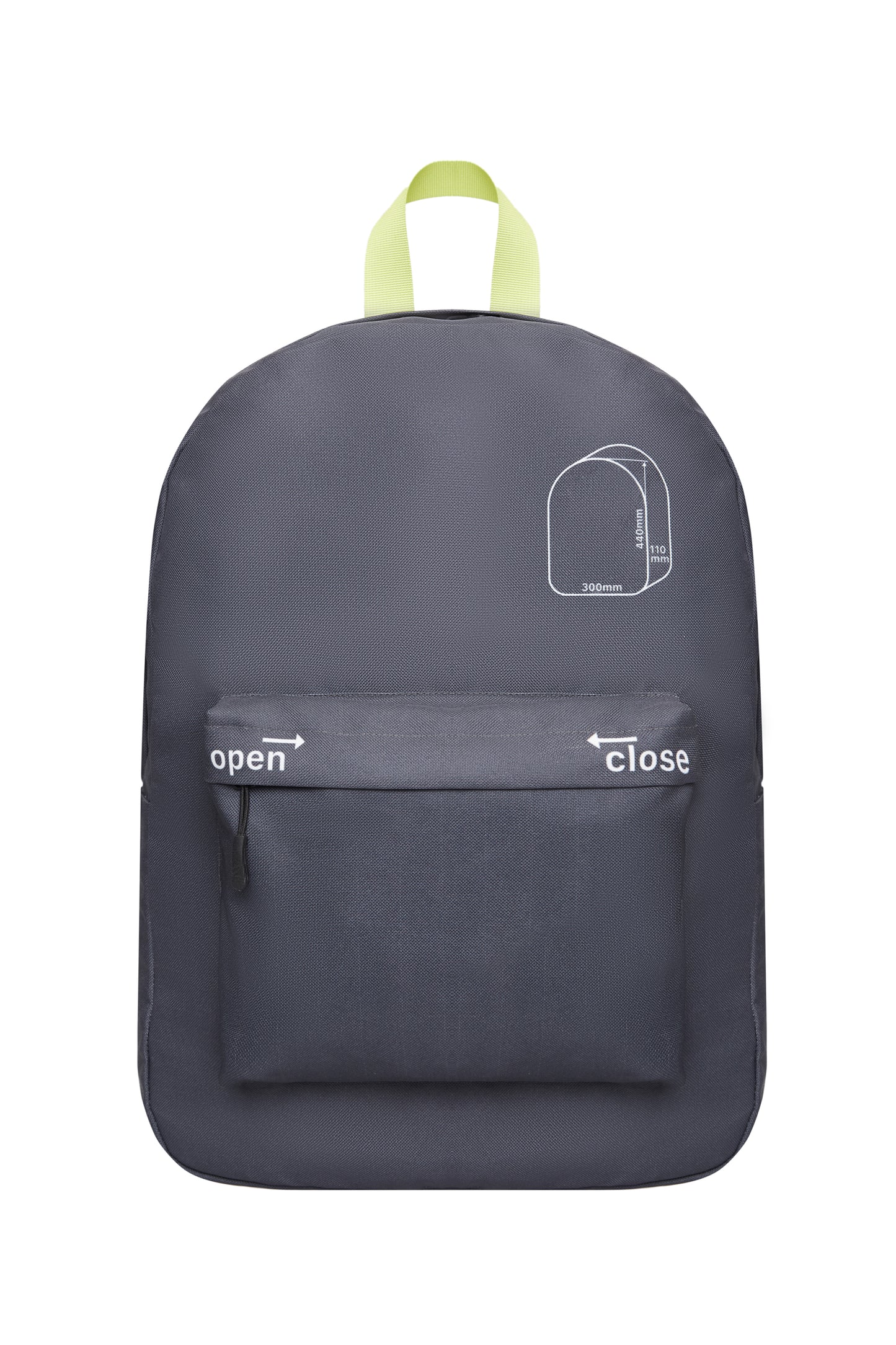 QR-Bag Backpack Organizer Cool Grey HAVE A REST x KSENIASCHNAIDER COLLABORATION