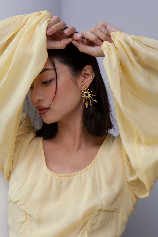 Earrings Plum SAMOKISH