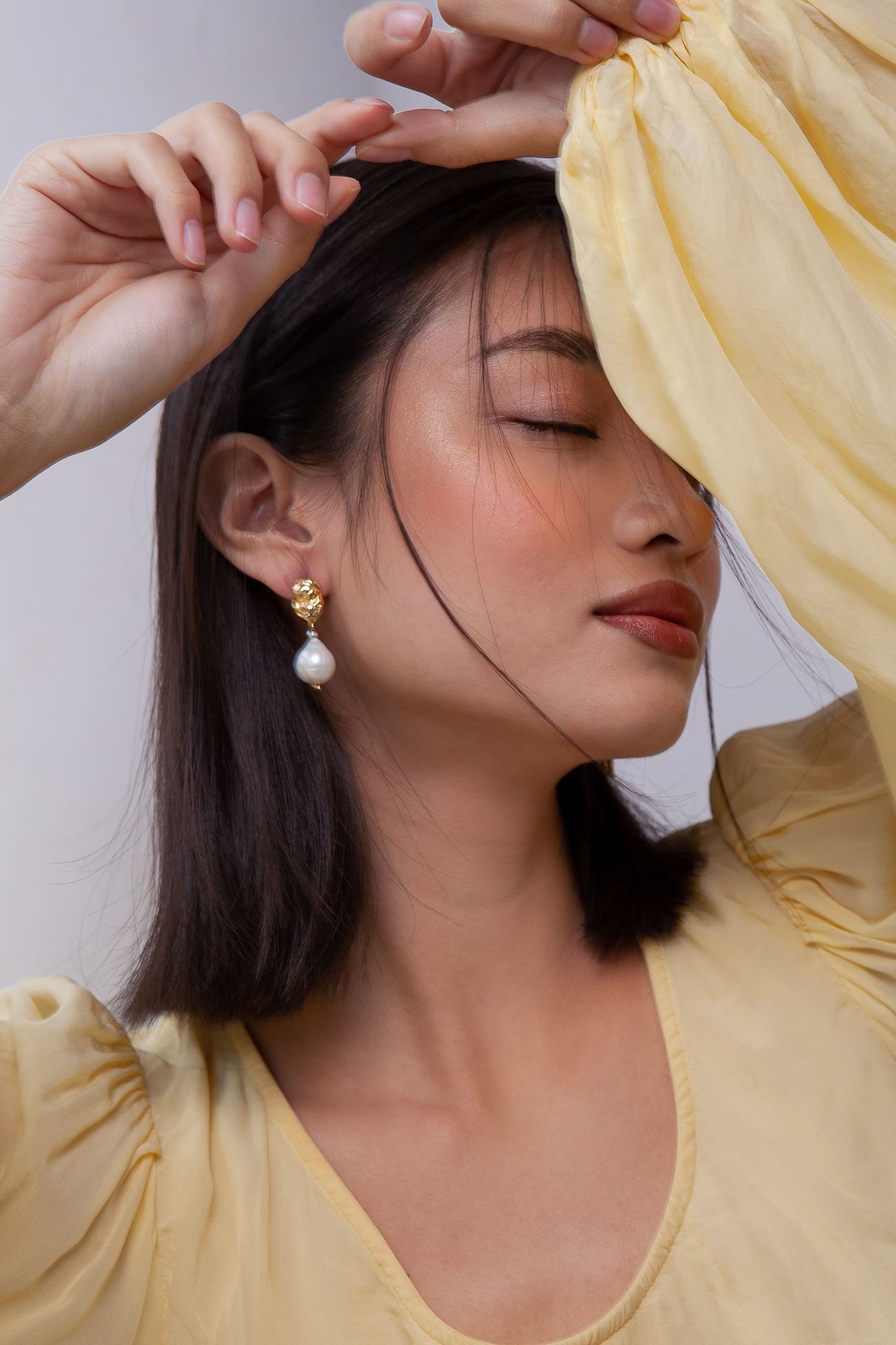 Earrings Plum SAMOKISH