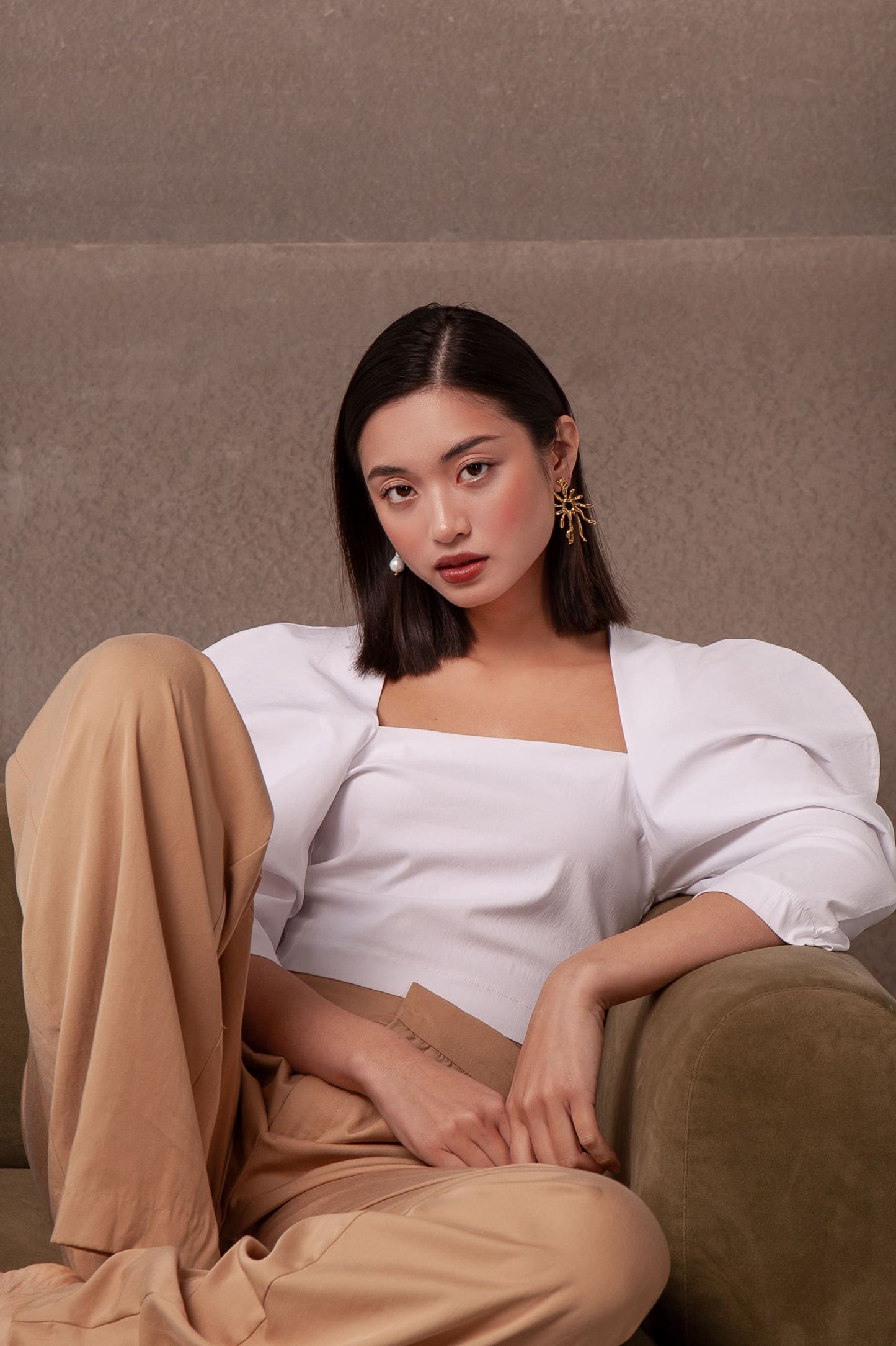 Earrings Plum SAMOKISH