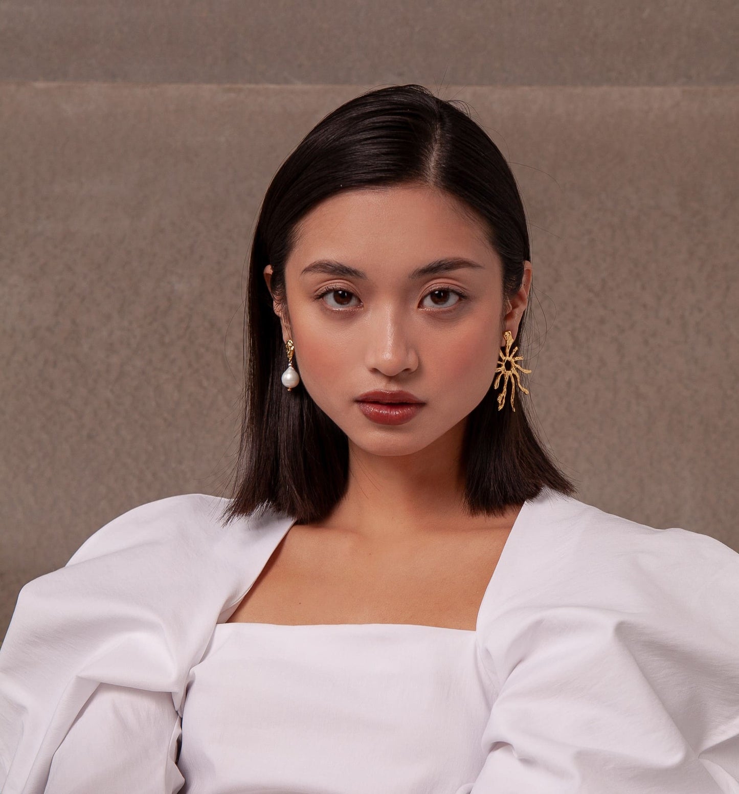 Earrings Plum SAMOKISH