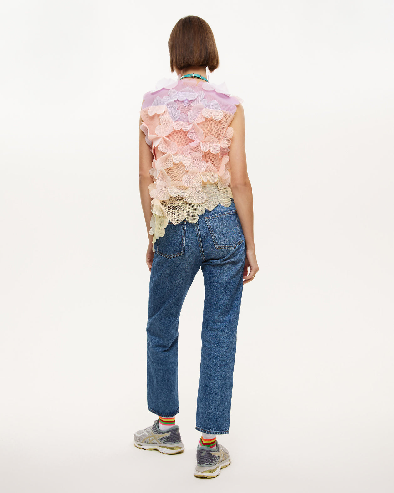 Heart-apliqque Top PASKAL