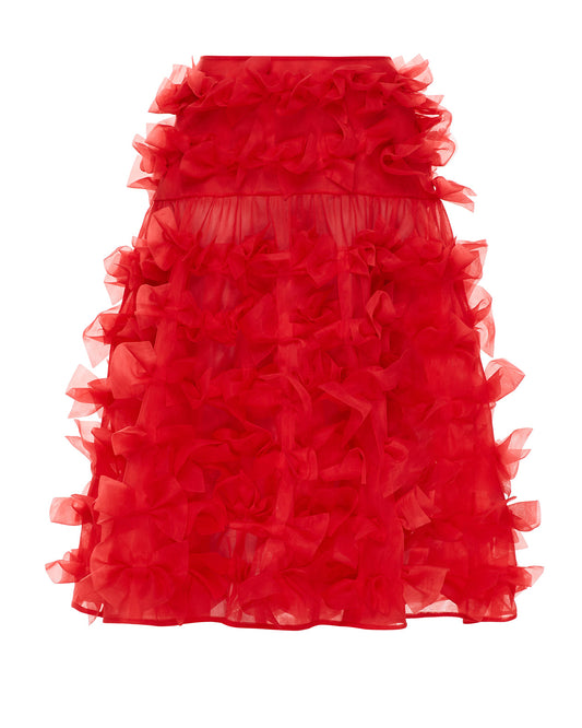 Comme des Filles Skirt in red PASKAL