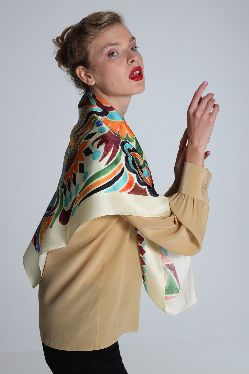 Square Scarf Royal Whim OLIZ