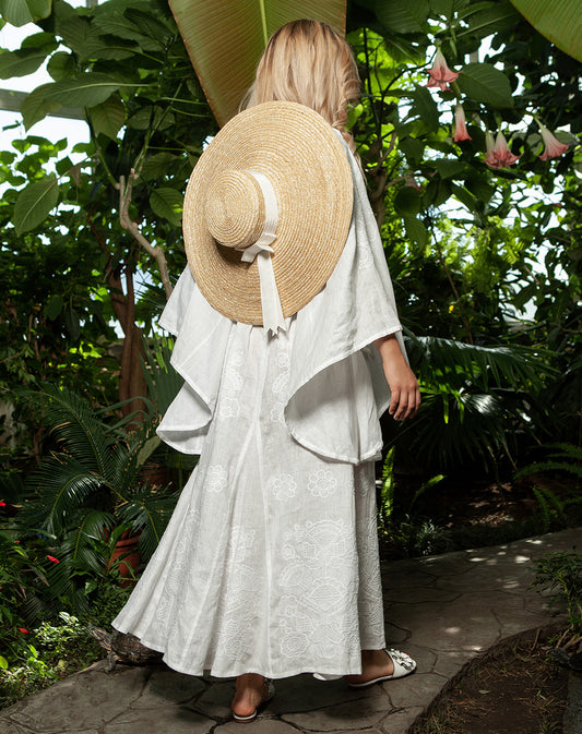 Victory Chic White Maxi Dress FOBERINI