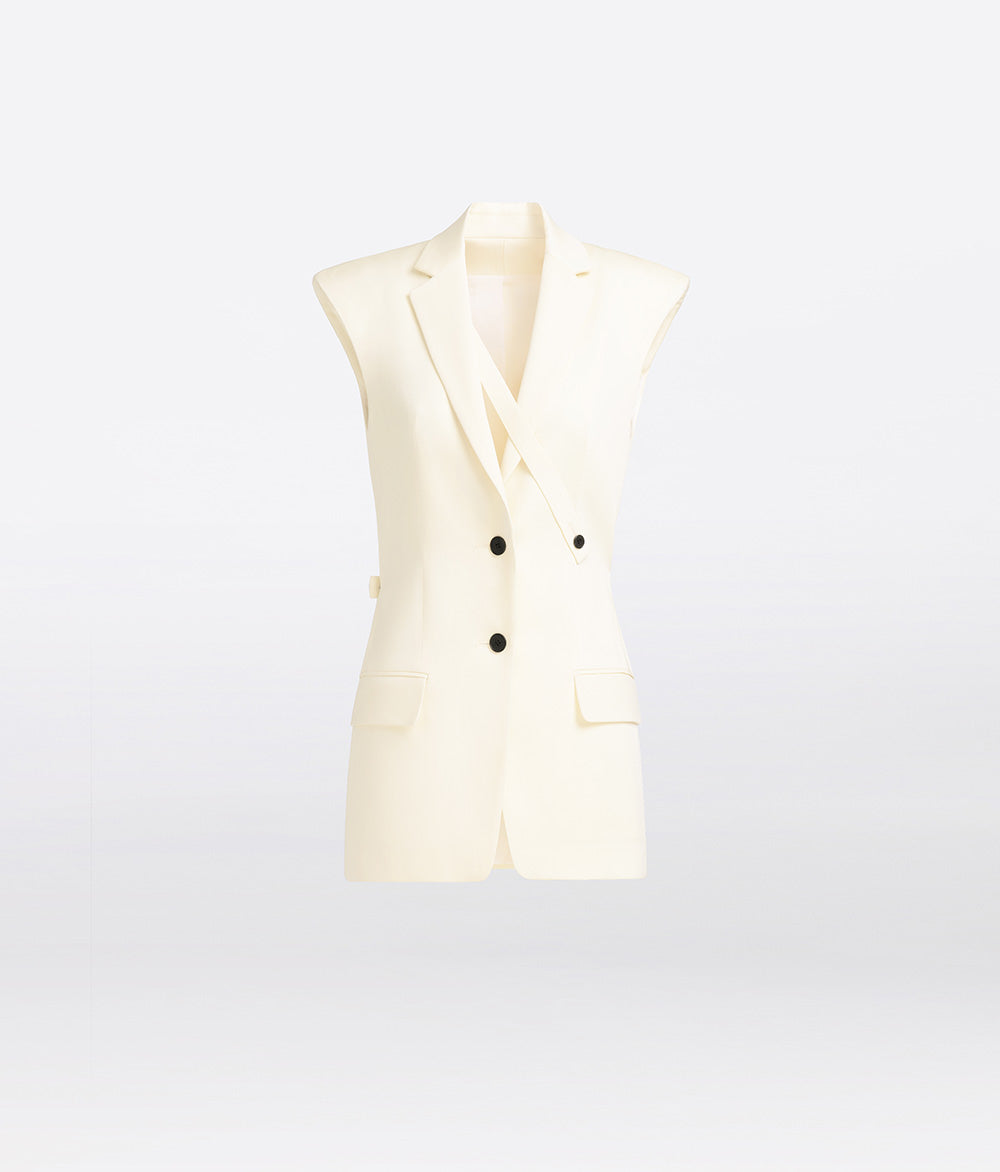 Sleeveless jacket ELENA BURENINA