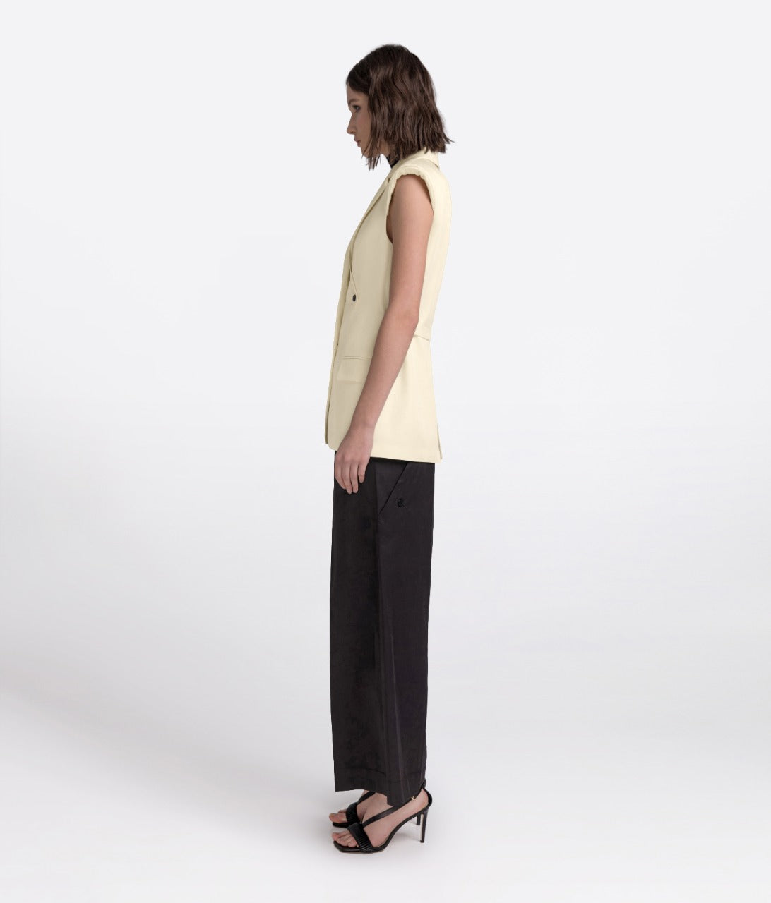 Sleeveless jacket ELENA BURENINA