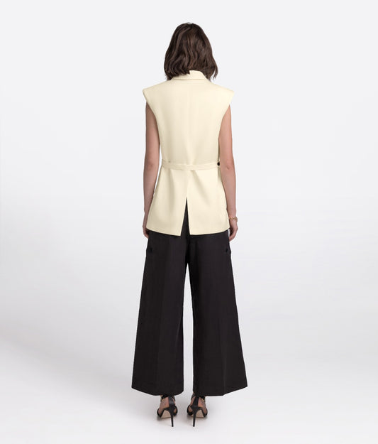 Sleeveless jacket ELENA BURENINA