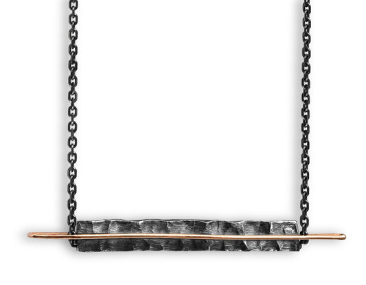 Flux 9|1 Pendant with chain Flux Collection DENIS MUSIC