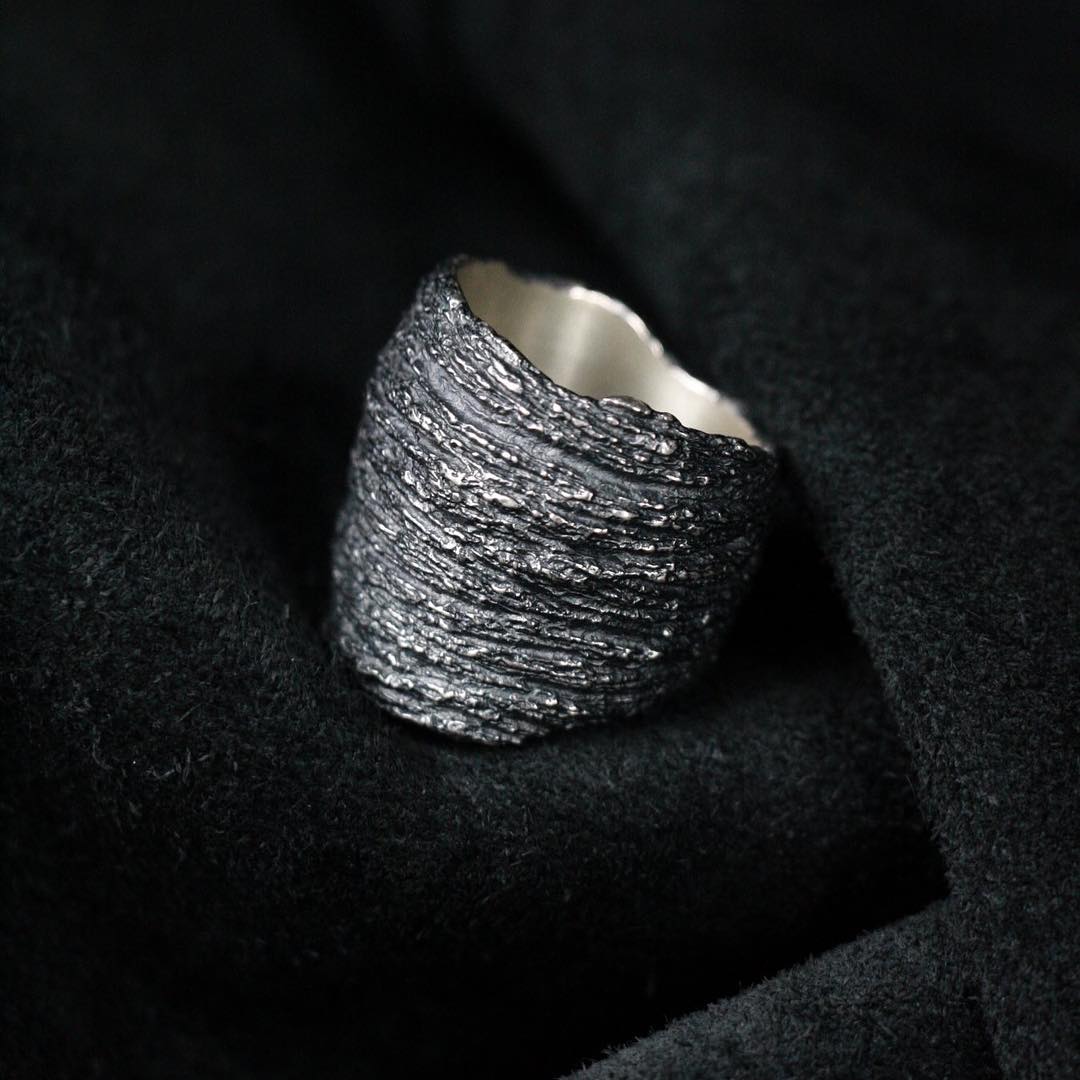 Plexaura Ring Coral Shadow Collection DENIS MUSIC