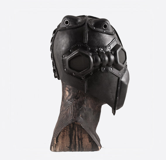 Deathwisher Leather Gas Mask Bob Basset