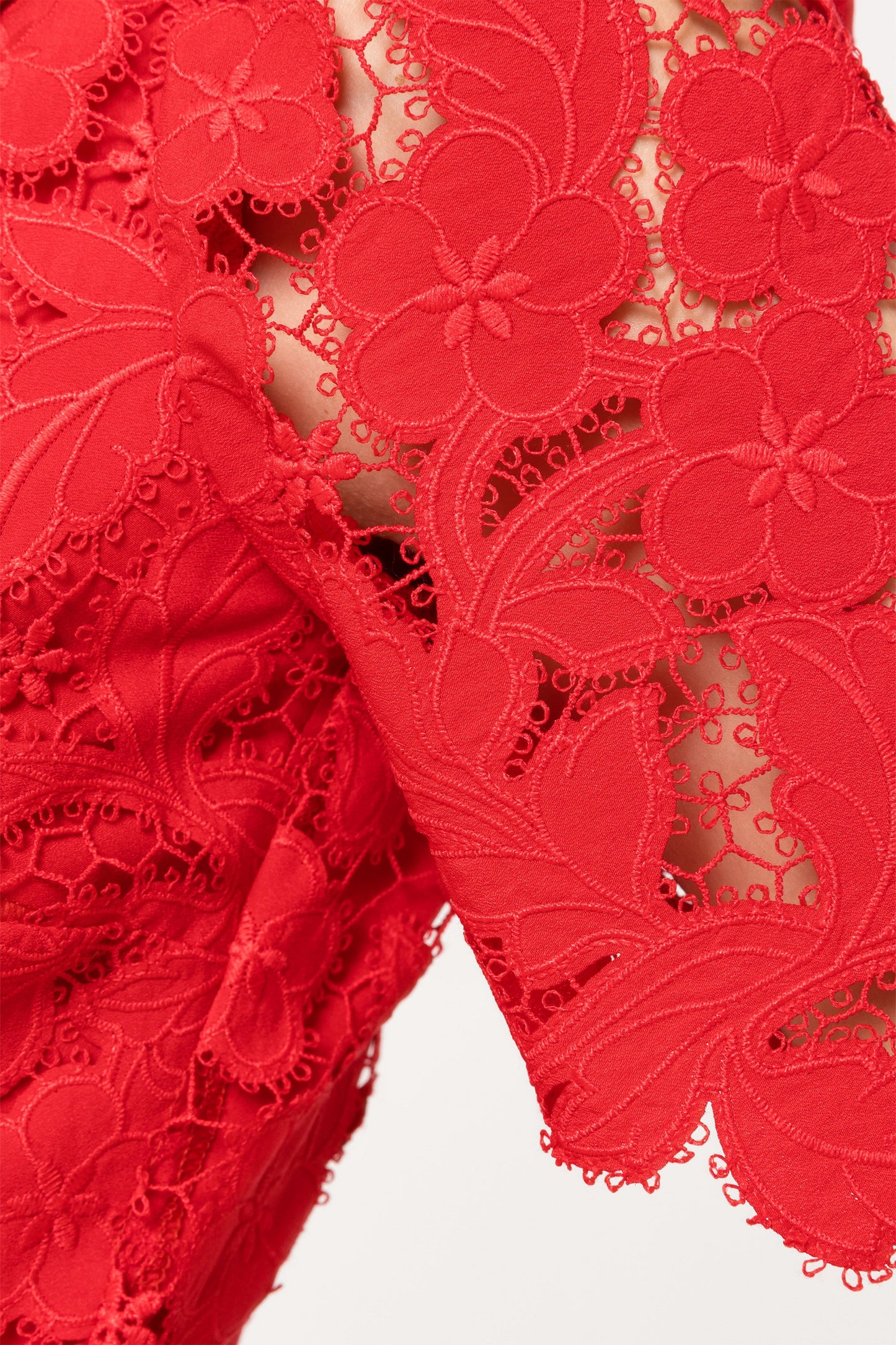 Lace bodycon midi dress - RS15763 NISSA