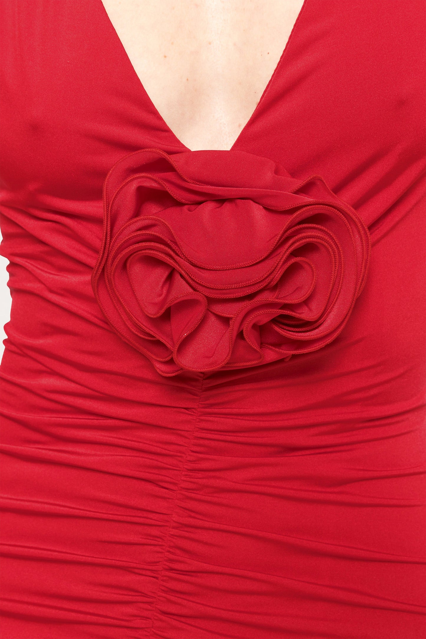 Floral-detailing maxi dress NISSA