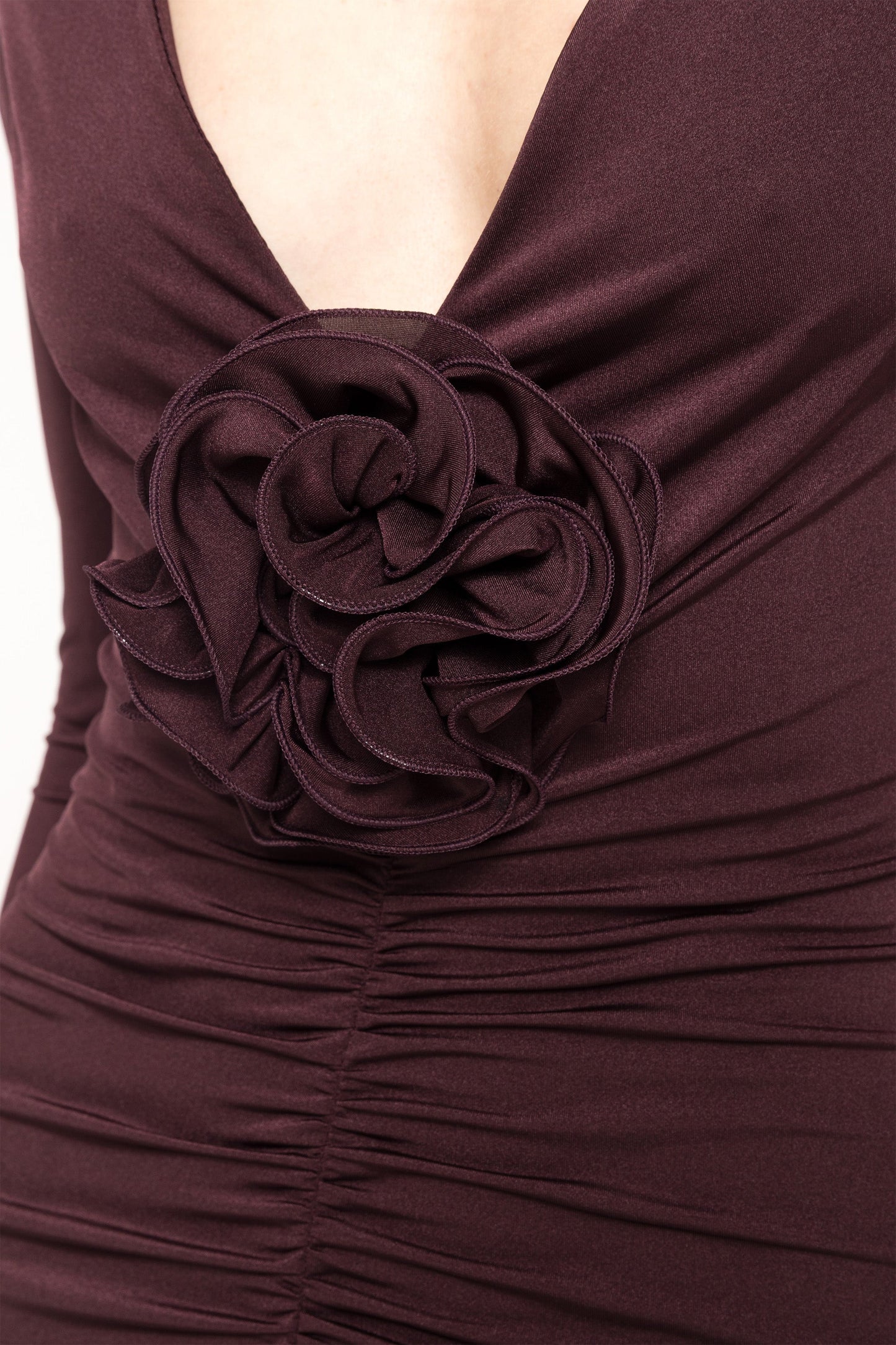 Floral-detailing maxi dress NISSA