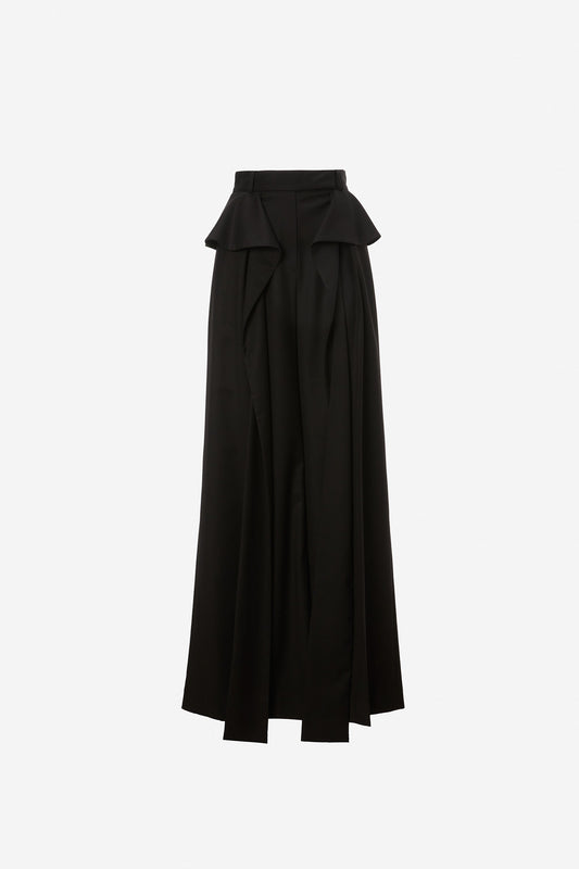 Ruffled high-rise pants NISSA