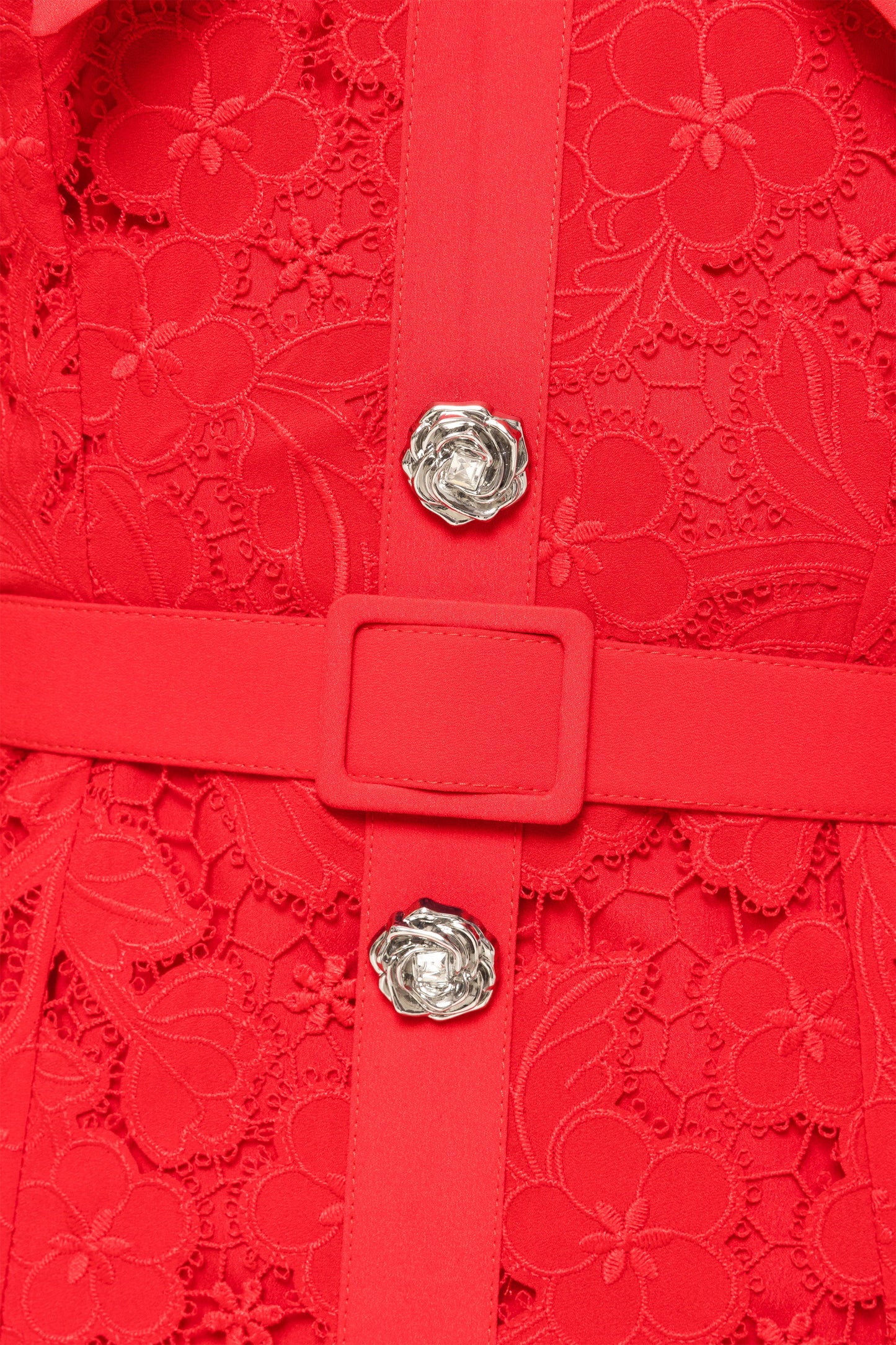 Lace bodycon midi dress - RS15763 NISSA