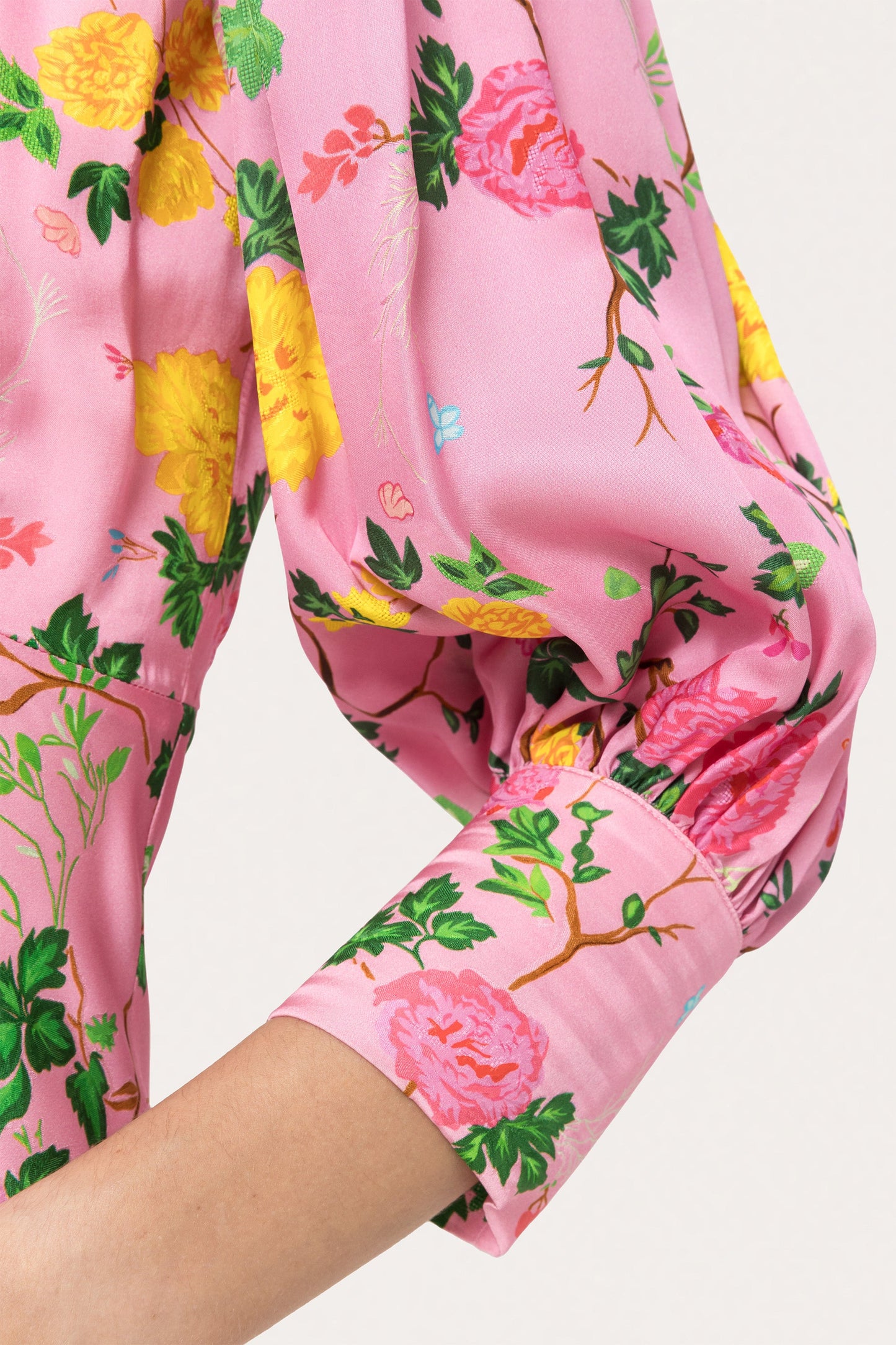 Printed viscose midi dress - RC15708 NISSA