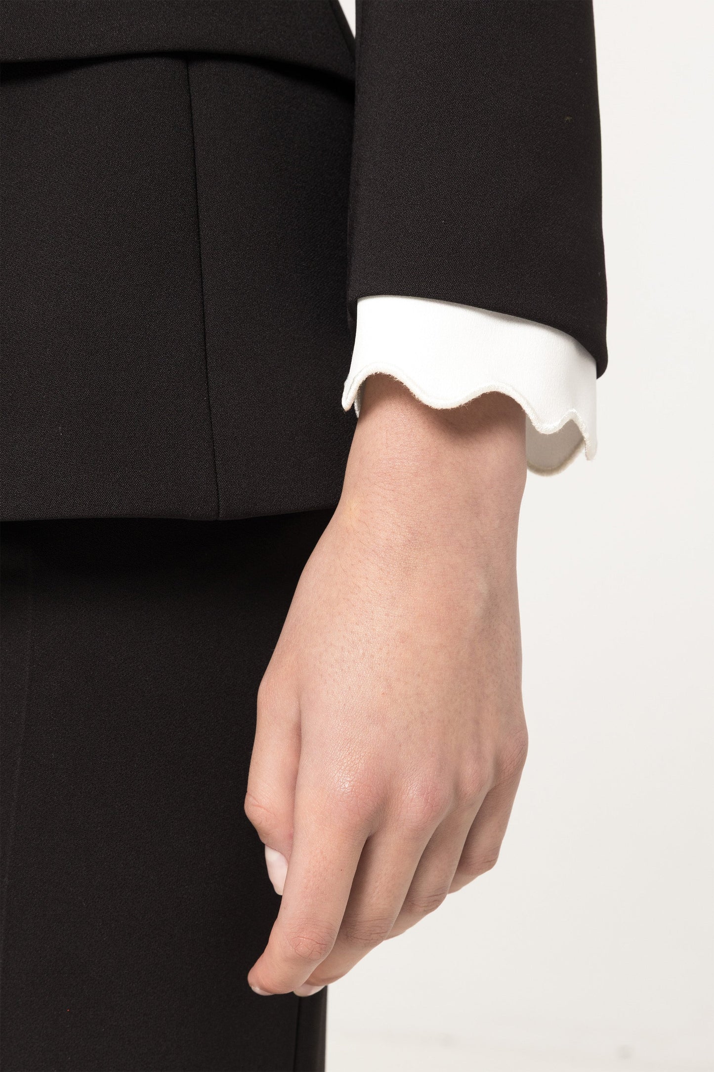 Single-breasted fitted blazer NISSA