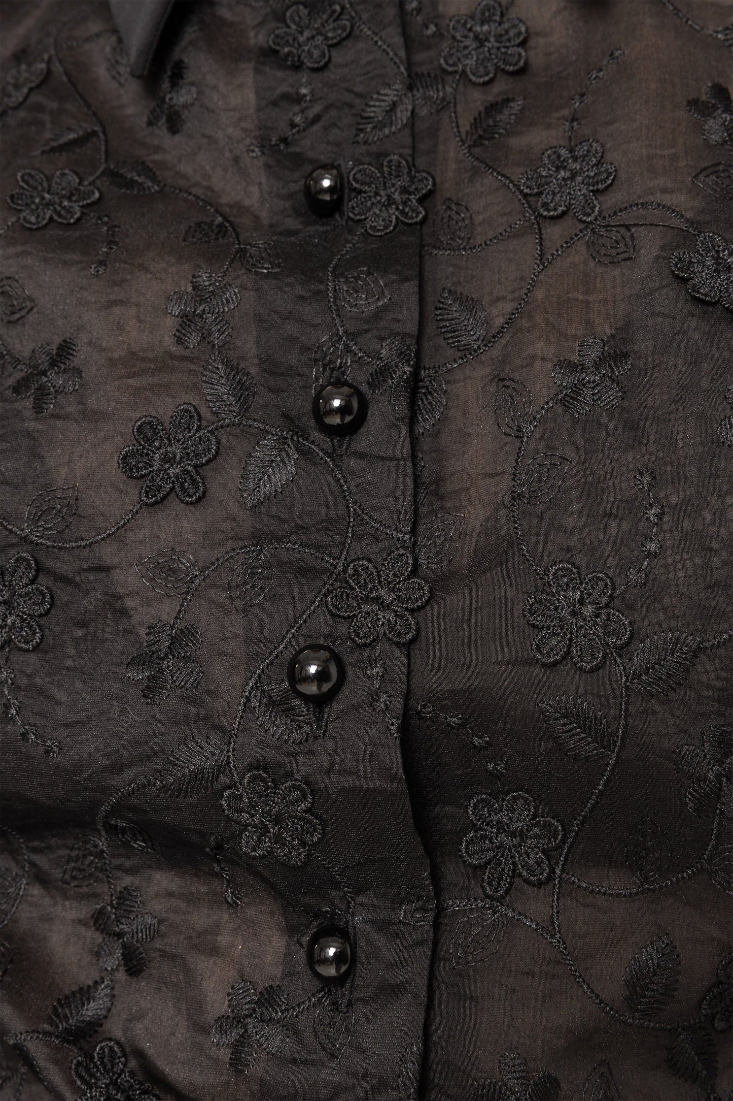 Embroidered lyocell shirt NISSA