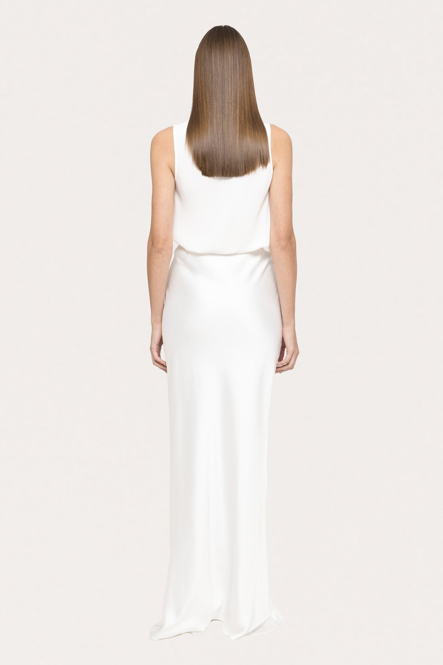 Pearl-detail sleeveless top NISSA