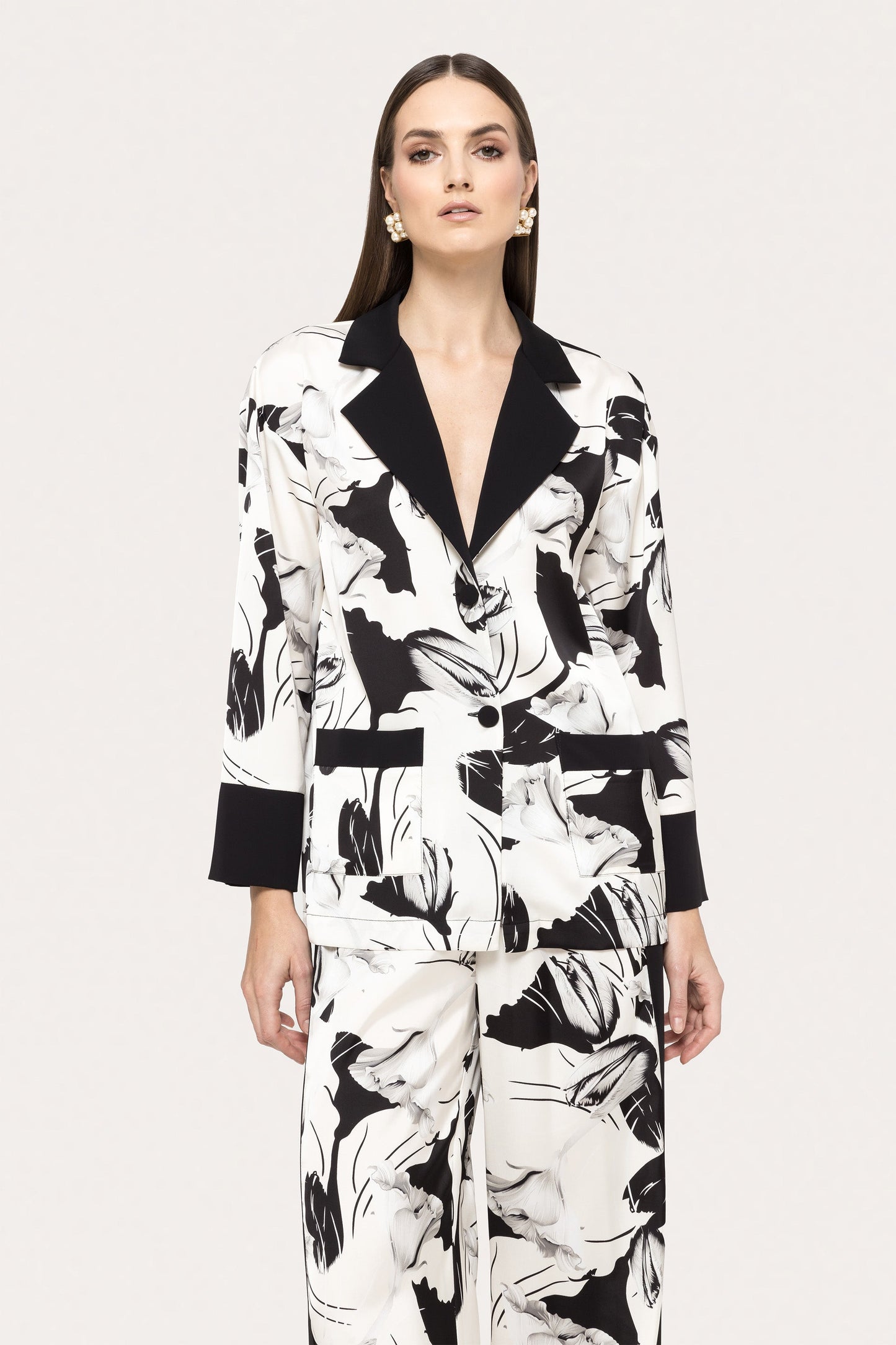 Floral-print shirt - J15815 NISSA