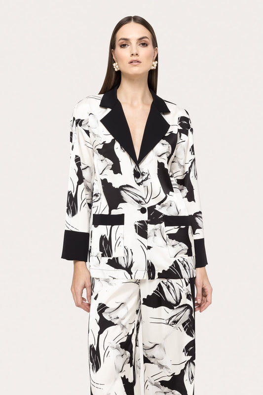 Floral-print shirt - J15815 NISSA