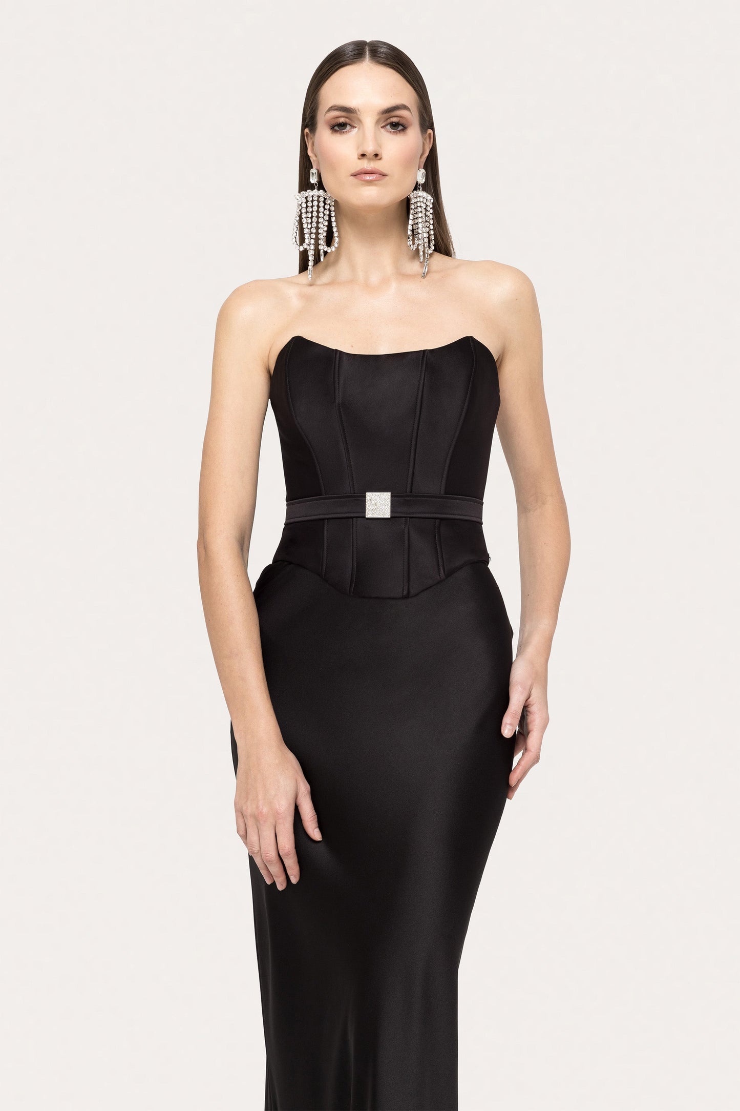 Taffeta corset top NISSA