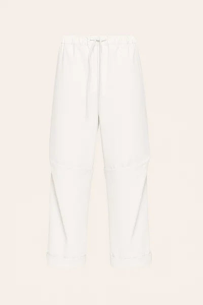COTTON WHITE PANTS  KATERINA KVIT